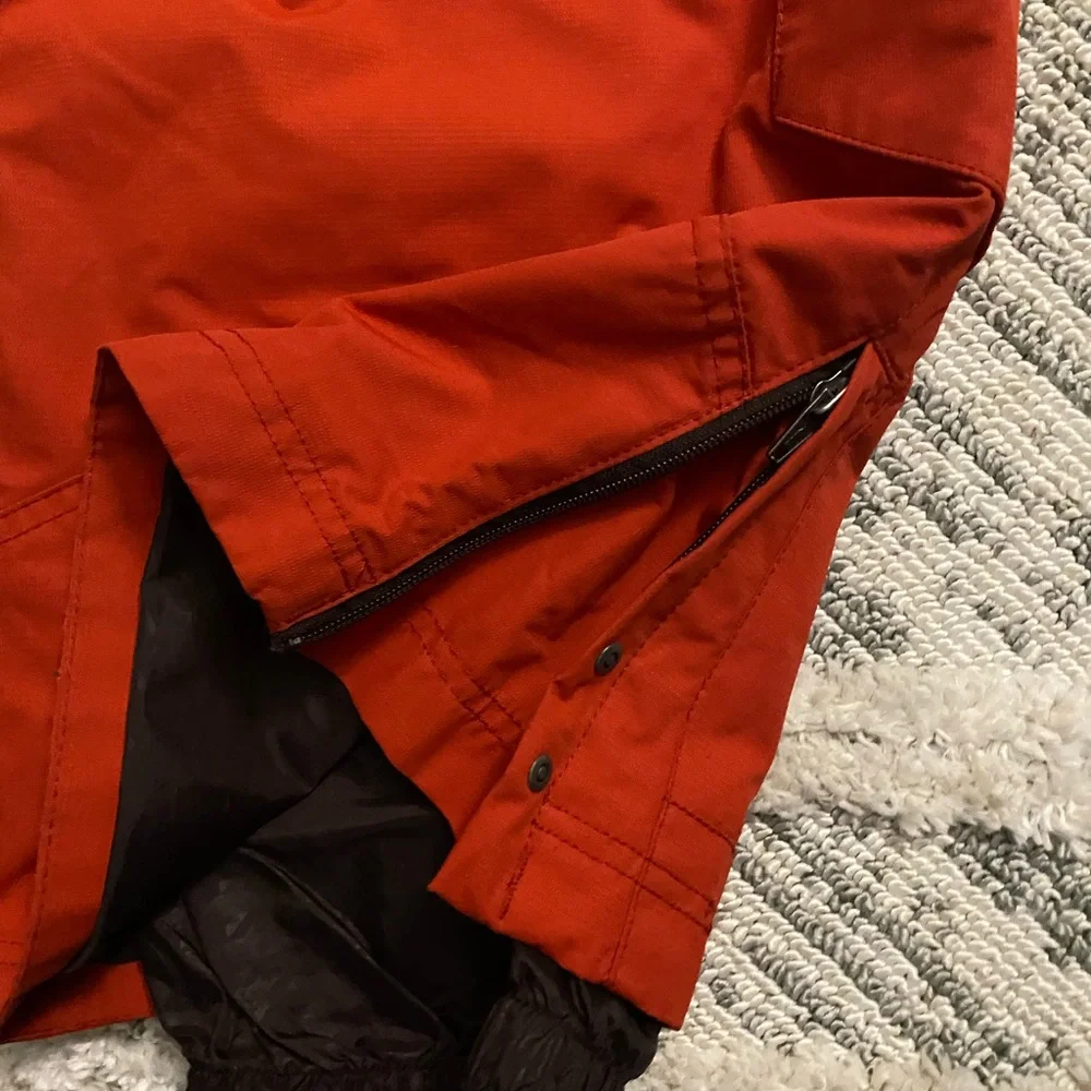 Simms Red Cargo Snow Pants with Big Utility Pockets SZ Large - Picture 6 of 6